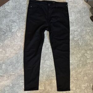 Ag Adriano Goldschmied Black high rise Skinny Jeans